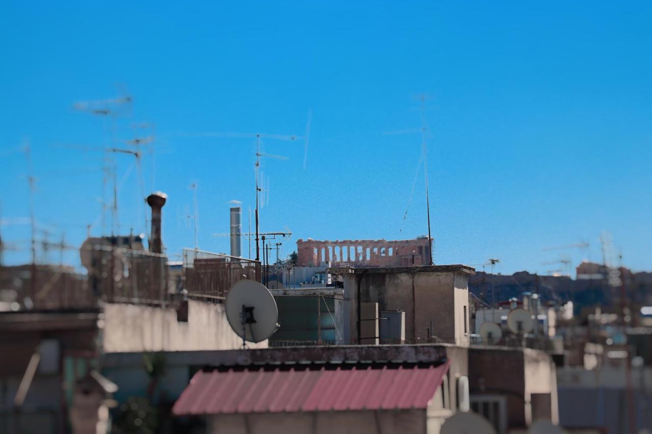 Appartamento Penthouse With Acropolis View Atene Esterno foto